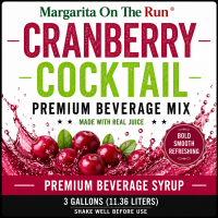 Cranberry Cocktail made with real cranberry juice and pure cane sugar in a 3 gallon Bag In Box BIB beverage mix for bars restaurants cocktails beverage systems and commercial drink service