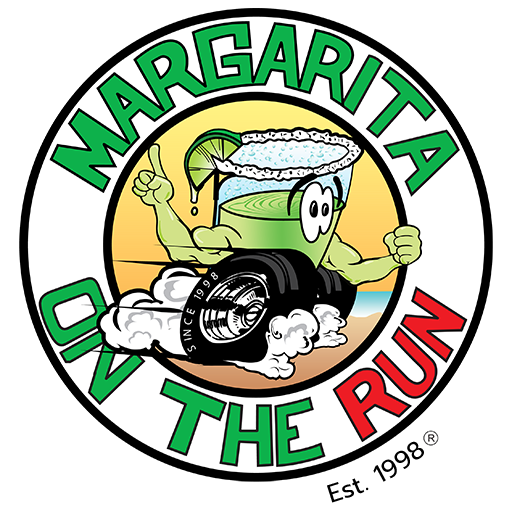 Margarita On The Run logo – Nationwide margarita mix and frozen drink mix, Dallas Fort Worth machine rentals 