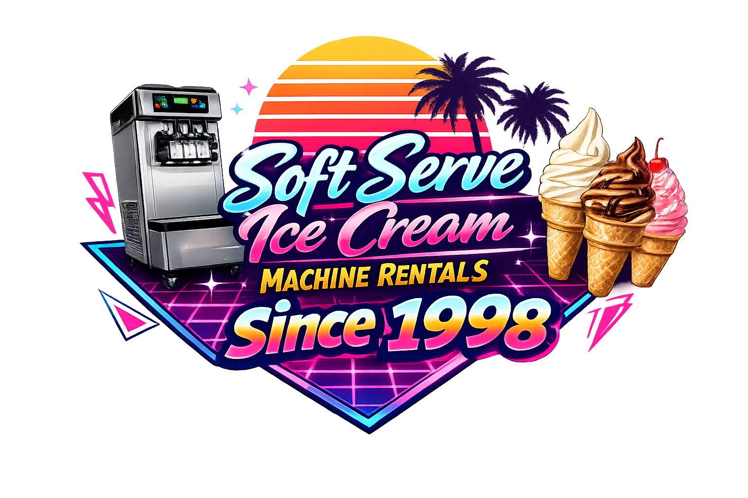 Soft Serve Ice Cream Machine Rentals Dallas Fort Worth – Family-owned since 1998, professional soft serve ice cream machines for events, restaurants, and businesses